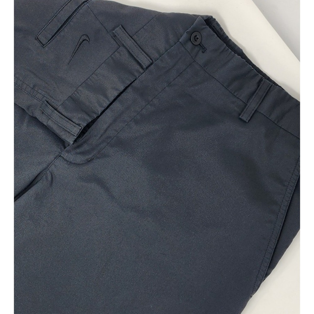 Nike Dri Fit Performance Golf Pants Men's 36x32 Black Mid Rise Straight Leg READ